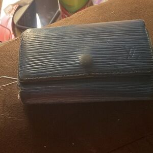 Louis Vuitton Blue Key & Card Holder
